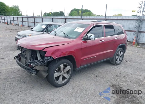 2015 Jeep Grand Cherokee Limited z USA, uszkodzony, nr VIN 1C4RJFBG5FC625860